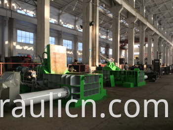 Y81t-130 Automatic Waste Metal Scraps Pressing Baler Machine